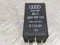 блок управления вентилятором (реле) Audi A4 B5 (1994 - 1999), 1.6 л., бензин, МКПП, серебро, седан, передний привод, 4D0907131 - фото №4