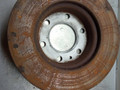диск тормозной передний Volkswagen Crafter 1 поколение [рестайлинг] 2013, 2.0 л., CKTB, дизель, МКПП - фото №3