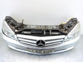 передняя часть (ноускат) Mercedes-Benz CLC-Класс 1 поколение 2008, 1.8 л., Kompr, M 271.946, бензин, 6МКПП, серебристый, купе, задний привод, правый руль, A2048208561, A2048208661, A2049065303, A2049065403, A20388013409999, A20388015839776 - фото №2