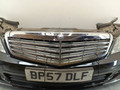 передняя часть (ноускат) Mercedes-Benz C-Класс W204/S204 2008, 2.2 л., CDi, дизель, 6МКПП, чёрный, седан, задний привод - фото №2