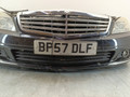передняя часть (ноускат) Mercedes-Benz C-Класс W204/S204 2008, 2.2 л., CDi, дизель, 6МКПП, чёрный, седан, задний привод - фото №3