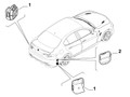 решетка вентиляции багажника Alfa Romeo Giulia 2 поколение 952 2018, 2.0 л., бензин, АКПП, седан, полный привод, 50546097, 52076397 - фото №4