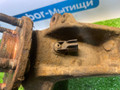кулак поворотный левый Ford Focus 2 поколение BK 2006, 1.4 л., ASDB, бензин, желтый, купе, передний привод, 1420863 - фото №4