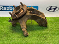 кулак поворотный левый Ford Focus 2 поколение BK 2006, 1.4 л., ASDB, бензин, желтый, купе, передний привод, 1420863 - фото №6