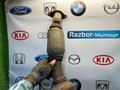 коллектор выпускной Ford Focus 2 поколение BK 2006, 1.4 л., ASDB, бензин, желтый, купе, передний привод - фото №7