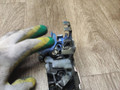 замок двери передней правой Mercedes-Benz Vito W638 2000, 2.2 л., OM 611.980, дизель, МКПП, микроавтобус - фото №4