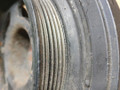 шкив коленвала Mercedes-Benz C-Класс W203/S203/CL203 2003, 2.2 л., OM 611.962, дизель, АКПП, универсал, A6110300303 - фото №3