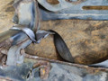 балка подвески задняя Mercedes-Benz C-Класс W203/S203/CL203 2003, 2.2 л., OM 611.962, дизель, АКПП, универсал - фото №8