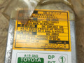блок AirBag Toyota Picnic 1 поколение 2000, 2.2 л., дизель, МКПП, минивэн, 89170-44021, 231000-0811 - фото №2