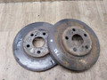 диск тормозной передний Toyota Carina E 1 поколение T190 1995, 1.8 л., 7A-FE, бензин, МКПП, седан - фото №2