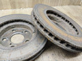 диск тормозной передний Toyota Carina E 1 поколение T190 1995, 1.8 л., 7A-FE, бензин, МКПП, седан - фото №6