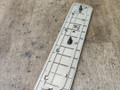 накладка на порог внутренняя Hyundai Santa Fe 2 поколение (CM) 2005, 2.2 л., дизель, АКПП, внедорожник 5 дв., 858852B000 - фото №3