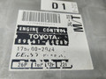 блок управления двигателем Toyota Picnic 1 поколение 1999, 2.2 л., дизель, МКПП, минивэн, 89780-44020, 1758002024, 8961-44480 - фото №7