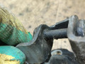 петля двери Toyota Yaris XP9 2007, 1.5 л., 1NZ-FE, бензин, АКПП, чёрный, седан, передний привод - фото №4
