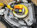 подушка безопасности водителя Toyota Yaris XP9 2007, 1.5 л., 1NZ-FE, бензин, АКПП, чёрный, седан, передний привод - фото №4