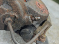 суппорт передний правый Renault Laguna 2 поколение 2004, 2.2 л., дизель, МКПП, хетчбэк 5 дв. - фото №4