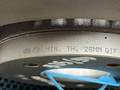 диски тормозные (комплект) Kia Carnival 4 поколение 2022, 3.5 л., G6DT, бензин, АКПП, минивэн, 51712R0050 - фото №7