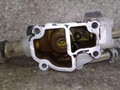 корпус термостата Nissan Primera P12 (2001 - 2008), 1.6 л., QG16DE, бензин - фото №3