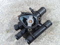 корпус термостата Renault Laguna 2 поколение 2004, 1.9 л., DCi, дизель, 8200074346D - фото №3