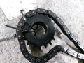 цепь масляного насоса Renault Megane 2 поколение (2002 - 2006), 1.5 л., DCi, K9K 704, дизель, МКПП - фото №2