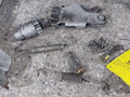 механизм стояночного тормоза (ручника) Volkswagen Touareg 1 поколение (2002 - 2007), 2.5 л., TDi, дизель, полный привод - фото №2