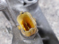 фланец (тройник) системы охлаждения Opel Astra G (1998 - 2009), 2.0 л., Ti, Z 20 LET, бензин, 90467873 - фото №4