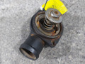корпус термостата Volkswagen LT 2 поколение (1996 - 2005), 2.5 л., TDi, ANJ, дизель, МКПП - фото №2