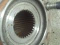 ступица передняя правая Honda Accord 8 поколение (2007 - 2011), 2.2 л., i-DTEC, дизель, МКПП, универсал - фото №3