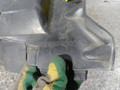воздуховод (дефлектор) радиатора Citroen Berlingo 2 поколение (B9) (2008 - 2012), 1.6 л., HDi, дизель, 9680450580 - фото №2