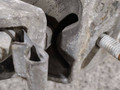кронштейн КПП Audi 100 4A/C4 (1990 - 1994), 2.5 л., TDi, дизель, АКПП, передний привод, 4A0399113D - фото №3
