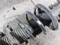 стойка передняя левая Hyundai Getz 1 поколение [рестайлинг] (2005 - 2011), 1.5 л., CRDi, дизель, 54650-1C600 - фото №2