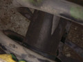 стойка передняя левая Citroen ZX 1 поколение (1991 - 1997), 1.9 л., D, DJY (XUD9A), дизель, МКПП - фото №3