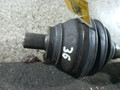 полуось передняя левая (приводной вал, ШРУС) Volkswagen Passat B6 (2005 - 2010), 2.0 л., TDi, 6МКПП - фото №4