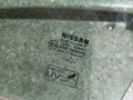 стекло двери передней левой Nissan Almera Tino V10 [рестайлинг] (2003 - 2006) - фото №2