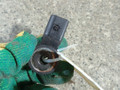 датчик детонации Volkswagen Golf 4 поколение (1997 - 2006), 1.4 л., i, AXP, бензин, 5МКПП, 030905377C - фото №3