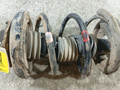 стойка передняя левая Nissan X-Trail T30 (2000 - 2004), 2.2 л., DCi, дизель, 543038H700 - фото №2