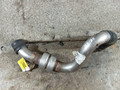 патрубок интеркулера Renault Megane 2 поколение [рестайлинг] (2006 - 2012), 1.5 л., DCi, K9K 724, дизель, МКПП, 8200598006C - фото №2
