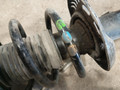 стойка передняя левая Volkswagen Passat B6 (2005 - 2010), 2.0 л., TDi, дизель, 3C0413031N - фото №2