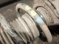 стойка передняя левая Volkswagen Passat B6 (2005 - 2010), 2.0 л., TDi, дизель - фото №2