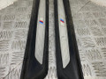 комплект накладок на пороги (внутренние) BMW 3 серия F30/F31/F34 [рестайлинг] F30 2015, 2.0 л., N47 D20 C, дизель, МКПП, estoril blau (b45), седан, полный привод, правый руль, 51478051037, 8051037, 51477263313, 51477263314, 7263313, 7263314, 51478054233, 51478054234, 8054234, 8054233 - фото №2