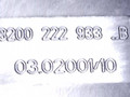 блок предохранителей Renault Megane 2 поколение 2005, 1.9 л., F9Q 800, дизель, МКПП, серый, универсал, передний привод, 8200222933B - фото №3