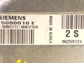 блок управления двигателем Daewoo Matiz M100 1998, 0.8 л., i, F8CV, бензин, МКПП, зеленый, хетчбэк 5 дв., передний привод, K115000010E, SIEMENS - фото №3