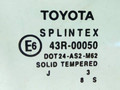 стекло двери передней правой Toyota Avensis 1 поколение (T220) [рестайлинг] 2003, 43R-00050 - фото №2