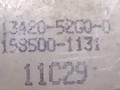 заслонка дроссельная Subaru Justy 2 поколение [рестайлинг] 2001, 1.3 л., i, бензин, 36800-1671, 198500-1131 - фото №8