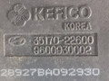 заслонка дроссельная Hyundai Accent 2 поколение (LC) [рестайлинг] 2002, 1.3 л., i, G4EA, бензин, МКПП, зеленый, хетчбэк 5 дв., передний привод, 35170-22600, 9600930002, KEFICO - фото №6