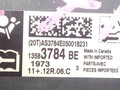 блок AirBag Chevrolet Captiva 1 поколение [рестайлинг] 2013, 2.4 л., i, бензин, АКПП, белый, внедорожник 5 дв., 13583784BE - фото №4