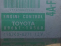 блок управления двигателем Toyota Corolla 7 поколение (E100) 1995, 1.6 л., i, бензин, 89661-1A560 - фото №2