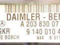 блок управления печки / климат-контроля Mercedes-Benz C-Класс W203/S203/CL203 S203.204 2002, 2.2 л., CDi, дизель, АКПП, серый, универсал, задний привод, BOSCH, A2038300785, 944B017471 - фото №3