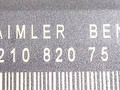 блок комфорта Mercedes-Benz E-Класс W210/S210 [рестайлинг] 2002, 2.2 л., CDi, OM 646.963, дизель, 6МКПП, белый, седан, задний привод, 2108207526 - фото №3