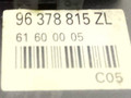 переключатель поворотов Peugeot 607 1 поколение 2003, 2.2 л., HDi, 4HX (DW12TED4/FAP), дизель, МКПП, темно-серый, седан, передний привод, 96378815ZL - фото №4